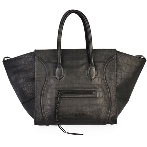 celine croco bag|Celine.